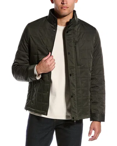 Ted Baker Humber Quilted Jacket In Green