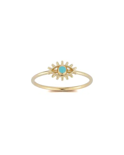 Ember Fine Jewelry 14k Turquoise Eye Ring