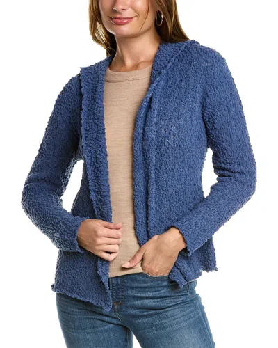 Jones New York Open Front Cardigan In Blue