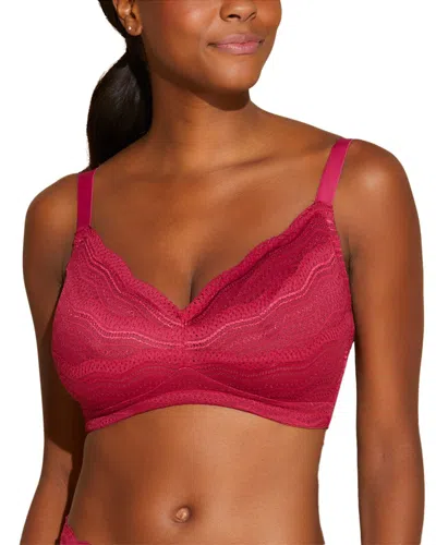 Cosabella Dolce Curvy Bralette In Red