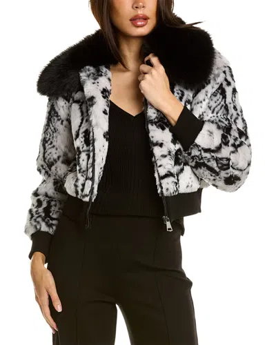 Adrienne Landau Jacket In Black