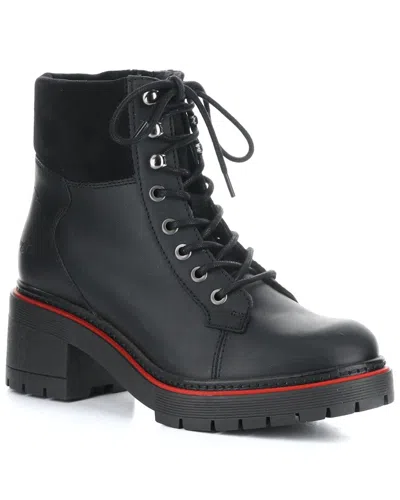Bos. & Co. Zoa Leather Boot In Black