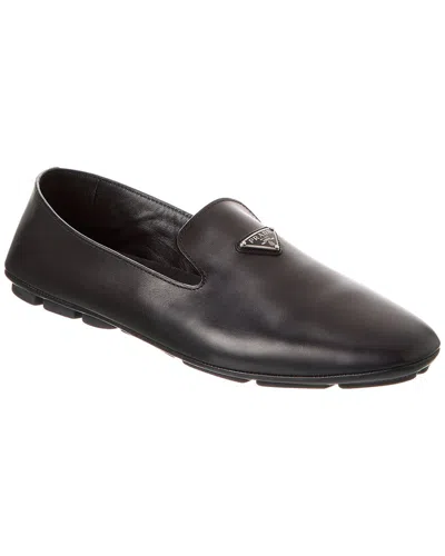 Prada Loafer Shoes In Black