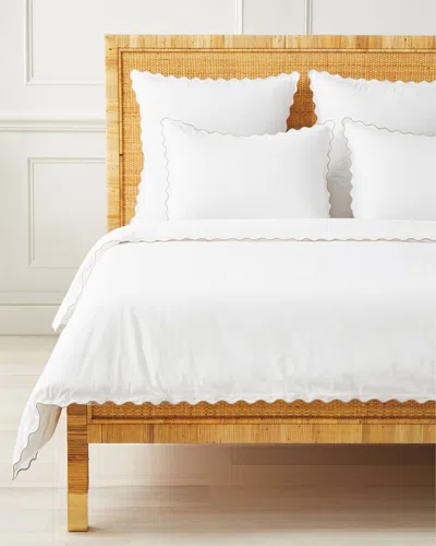 Serena & Lily Wave Percale Duvet