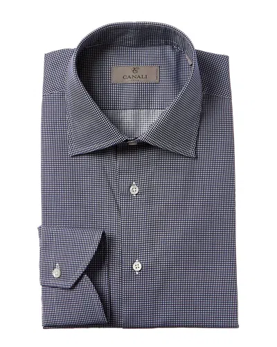 Canali Dress Shirt In Blue