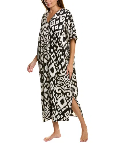 Natori Kii Caftan In Black