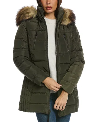 Nautica Galaxy Coat In Green