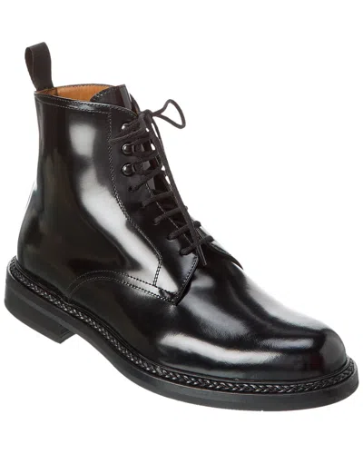 Antonio Maurizi Patent Boot In Black