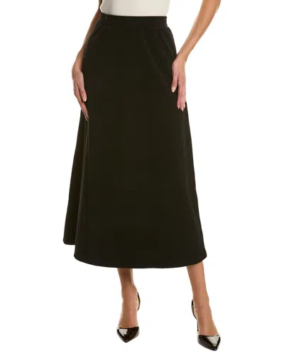 Yal New York Side Stripe Skirt In Black
