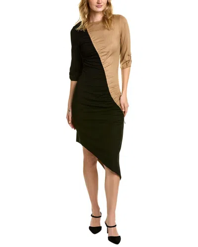 Snider Gallatin Dress In Black/brown