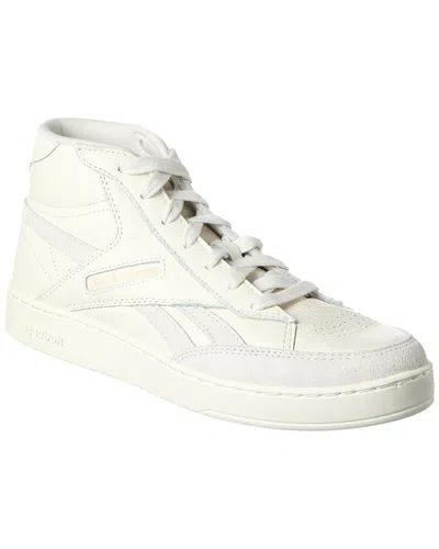 Reebok Club C Form Hi Leather Sneaker In White