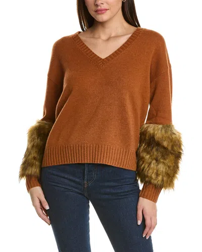 Naadam Wool & Cashmere-blend Sweater In Brown