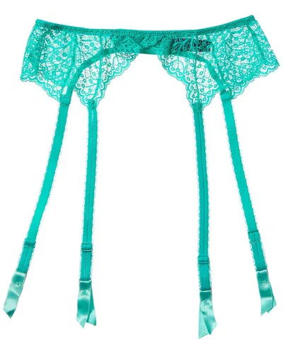 Journelle Allegra Suspender Belt In Blue