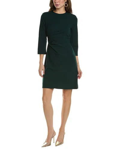 Alexia Admor Cristal Pleated Dress In Green