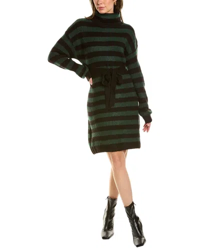 Anna Kay Wool-blend Sweaterdress In Green