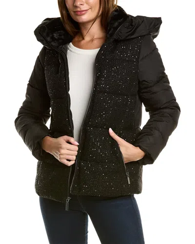 Laundry By Shelli Segal Sequin Jacket In Black