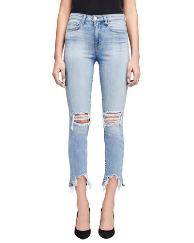 L Agence L'agence High Line High-rise Skinny Jean Classic Brasie Jean In Blue