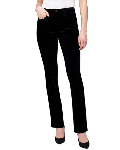 L Agence L'agence Oriana High-rise Straight Jean In Black