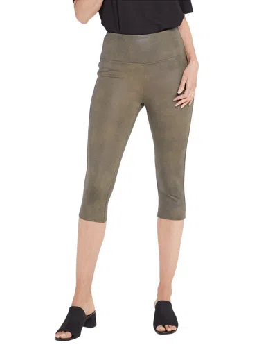 Nydj Skinny Legging Moss Capri Jean In Green