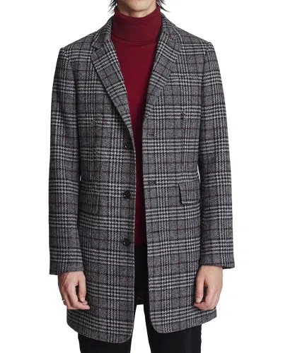 Paisley & Gray Alexander Wool-blend Coat In Grey