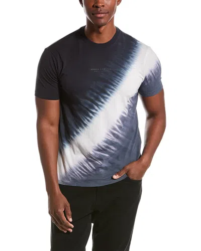 Armani Exchange Regular Fit T-shirt In Blue