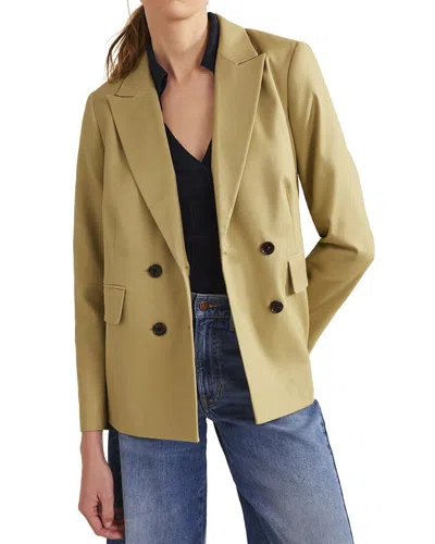 Boden Double-breasted Twill Blazer