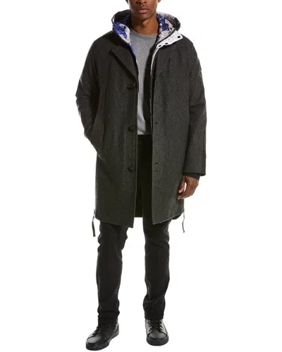 Canada Goose Viedma 4-in 1-wool Coat In Black