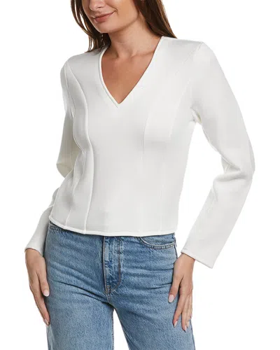 Dh New York Margot Top In White