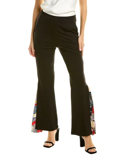 Gracia Pattern Point Pant In Black