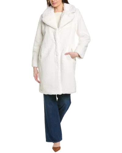 Nvlt Bunny Long Coat In White