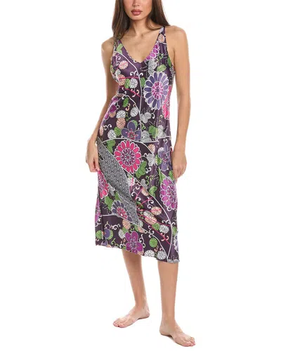 N Natori Zuri Gown In Purple