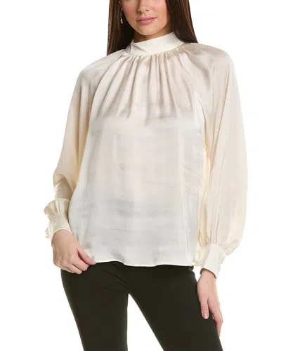 Anne Klein Mock Blouse In White