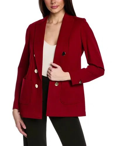 Anne Klein Jacket In Red