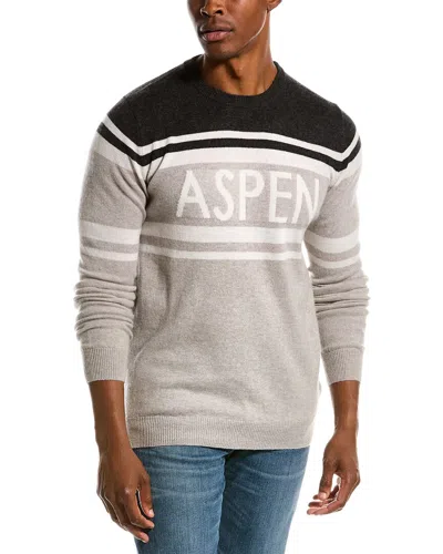 Scott & Scott London Aspen Wool & Cashmere-blend Sweater In Black