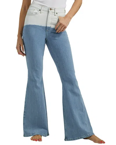 Lee Out To Sea High Rise Flare Jean In Blue