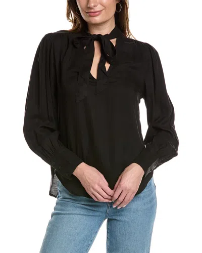 Bella Dahl Tie Top In Black