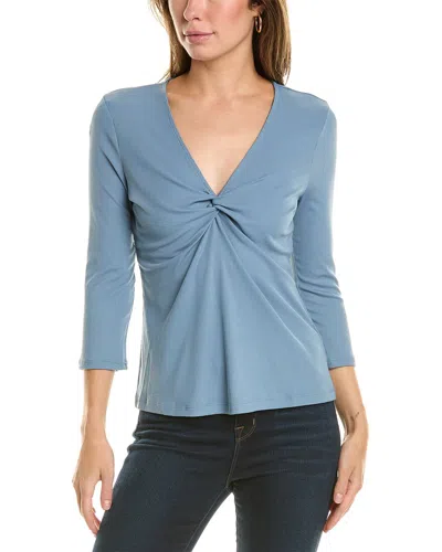 Rachel Rachel Roy V-neck Top In Blue