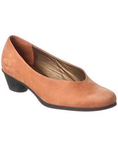 Arche Cynoa Leather Pump In Brown