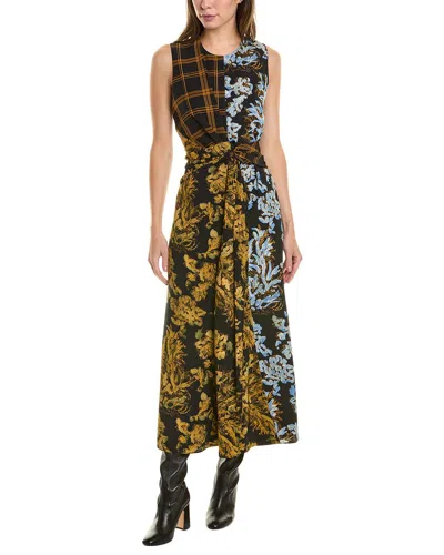 Lafayette 148 New York Twist Maxi Dress In Yellow