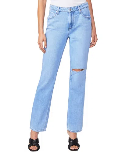Paige Noella Chamomile Destructed Relaxed Straight Leg Jean
