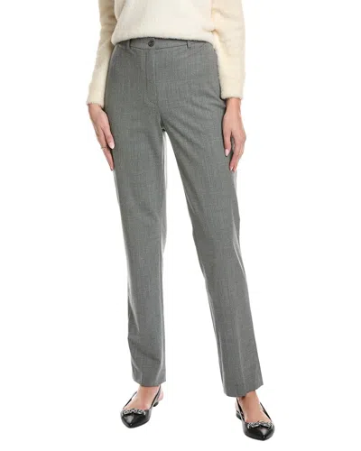 Michael Kors Collection St. Tropical Samantha Wool-blend Pant In Grey