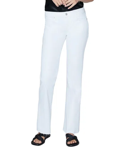 Paige Sloane Crisp White Slim Trouser Jean