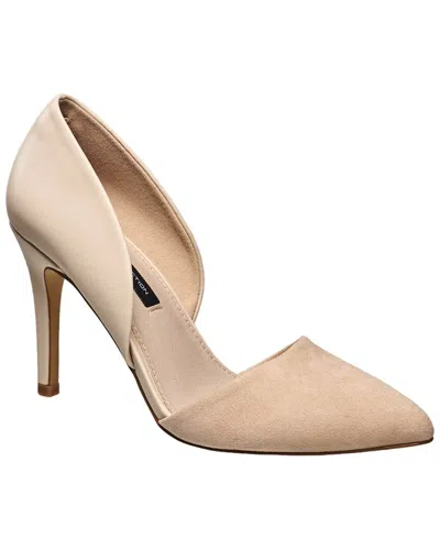 French Connection Nude Heel In Brown