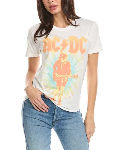 Goodie Two Sleeves Ac/dc T-shirt In White