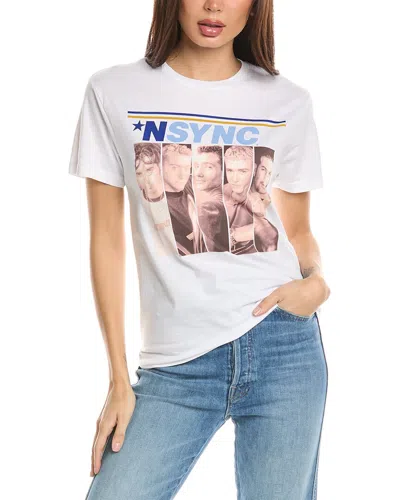 Goodie Two Sleeves Nsync T-shirt In White