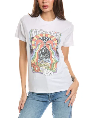 Goodie Two Sleeves Janis Joplin T-shirt In White