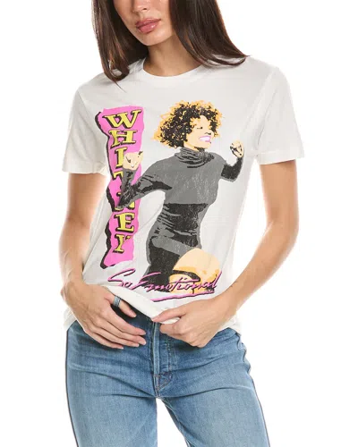 Goodie Two Sleeves Whitney Houston T-shirt In White