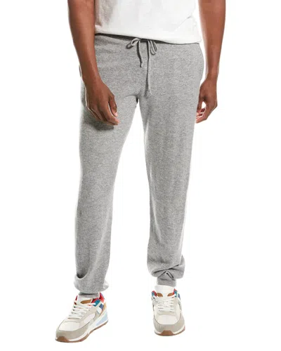 Qi Cashmere Jogger Pant In Grey