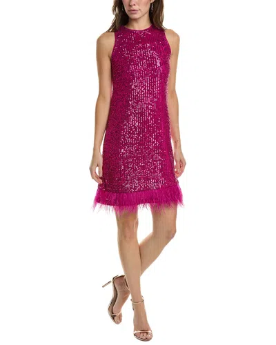 Taylor Sequin Dress In Pink