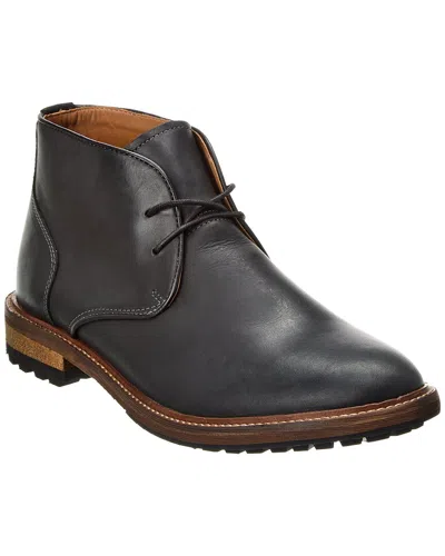 Warfield & Grand Anchor Leather Boot In Black